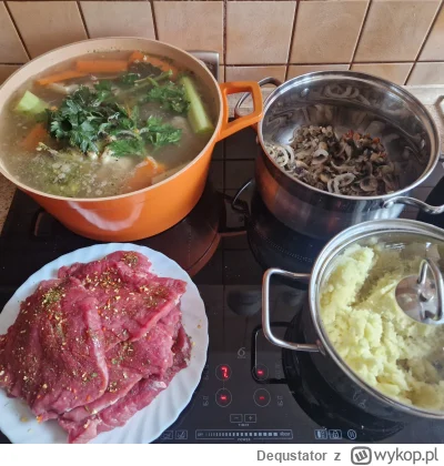 Dequstator - Chuop robi razem z Babcią pyszne jedzonko w dzień Wigilii Wszystkich Świ...