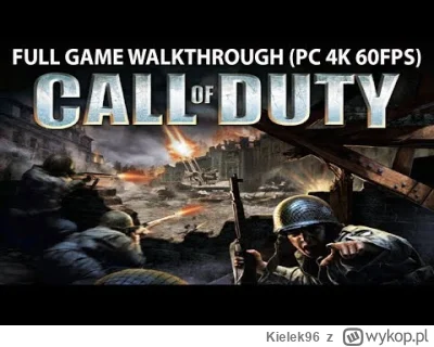 Kielek96 - Aż mi sie pierwsza misja z Call of Duty przypomniała, jak strzelało sie do...