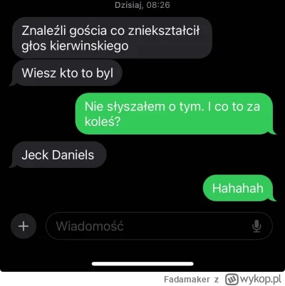 Fadamaker - mój teściu to jednak śmieszek
#heheszki