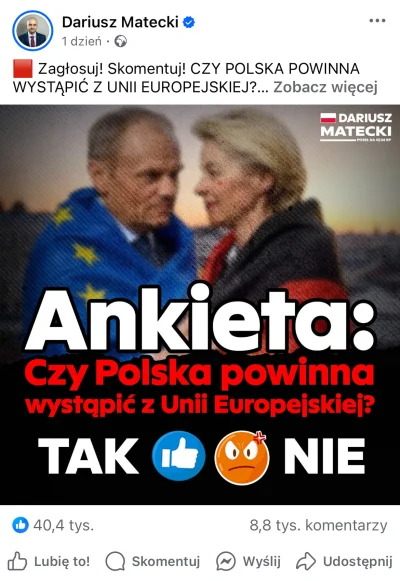 gbsh - PiS to anty polska partia której marzy się autorytarny rząd w którym nie istni...