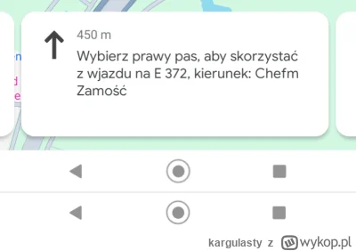 kargulasty - Nie mam komunikatów głosowych w stylu zajmij lewy pas, zajmij jeden z dw...