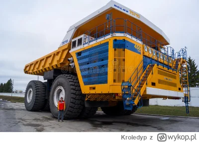 Kroledyp - @kantek007: Ok z tego autobusu to beka ale ich BelAZ 75710 to największa w...