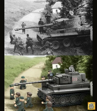 wfyokyga - Panzerkampfwagen VI Tiger, legolizowane.