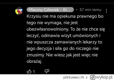 piSSowiec39 - @knurknurewiczpierwszy: Chudnie bo się nie leczy i cukier go wykańcza, ...