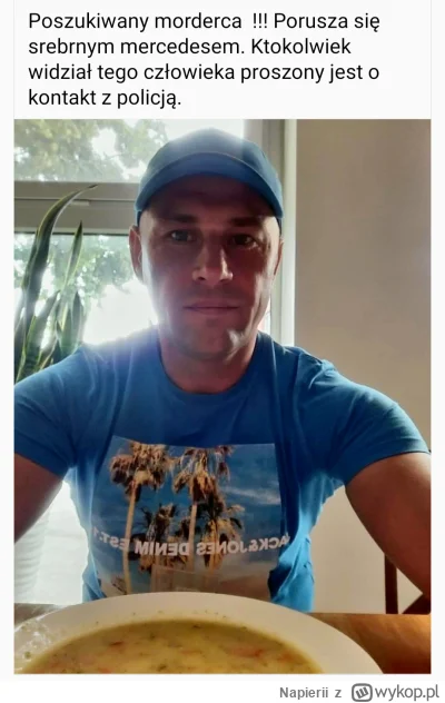 Napierii - Zdjęcie poszukiwanego.