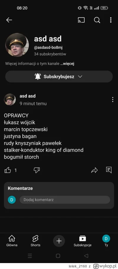 lelek_2160 - @OlgierdanoTivi: