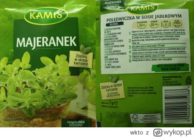 wkto - #listaproduktow
#majeranek Kamis #kamis
aktualny producent: tajny
podmiot odpo...