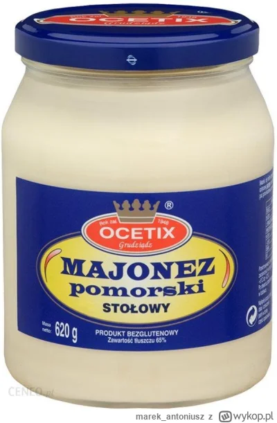 marek_antoniusz - Tylko Pomorski
Jest to polski majonez, nie to co np. Winiary, a nie...