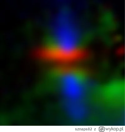 sznaps82 - Złożony obraz wokół dysku protoplanetarnego HH 48 NE. Światło rozproszone ...