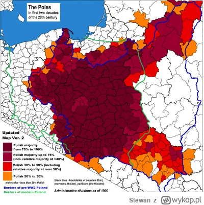 Stewan - @true-true: Pod względem etnicznym i kulturowym, ziemie polskie podczas zabo...