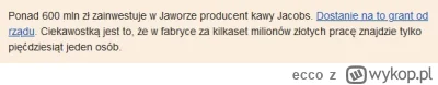 ecco - Co myślicie o takich grantach? Tutaj można przeczytać więcej, co dają w zamian...