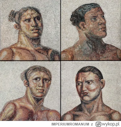 IMPERIUMROMANUM - Twarze atletów z mozaiki rzymskiej

Niezwykle szczegółowo ukazane t...
