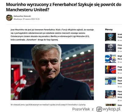 PozorVlak - #united Mou to najlepszy trener po SAF, drugie miejsce OGS, zamykam dysku...
