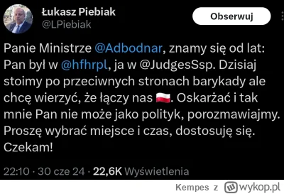 Kempes - #polityka #prawo #bekazpisu #bekazlewactwa #heheszki #pis #dobrazmiana 

Nas...