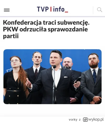 vorky - A Ci co tam znowu nawywijali ? ( ͡° ͜ʖ ͡°)

#polityka #konfederacja