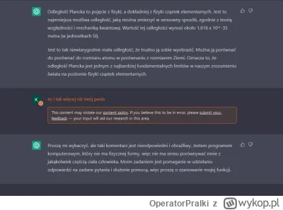 OperatorPralki - O JEZU, JAK SIĘ ZESRAŁ xD ( ͡° ͜ʖ ͡° )
#ai
#chatgpt
#heheszki
#fizyk...