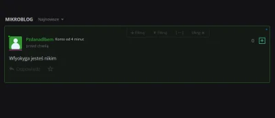 WykopX - Nie chcecie widzieć spamu zielonek z kont założonych 5 minut temu? 
Skorzyst...