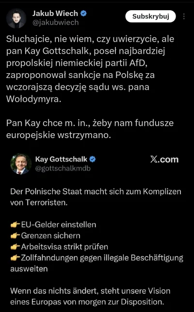 vulfpeck - #neuropa #polityka #bekazprawakow #bekazkonfedracji 

Koledzy Konfederatów...