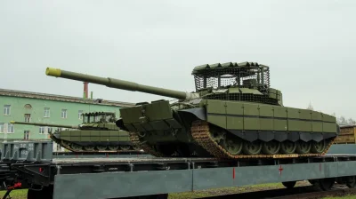 GandaIf - >T-90M z fabrycznie zamontowanym ekranem dachowym przeciw dronom 
#ukraina ...