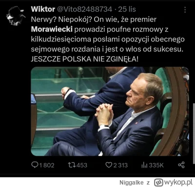 Niggalke - #sejm 
Wy nic nie rozumiecie. Morawiecki jest wściekły, ma poufne rozmowy ...