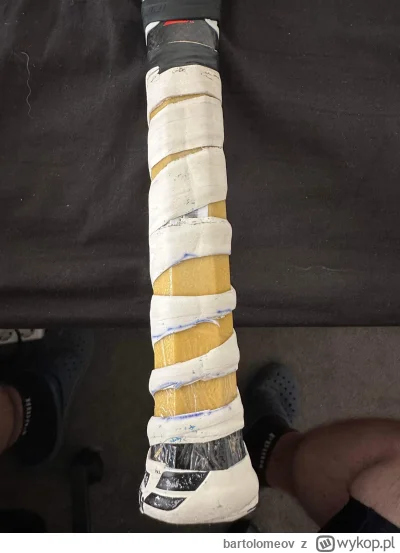 bartolomeov - Gra ktoś takim gripem? #tenis