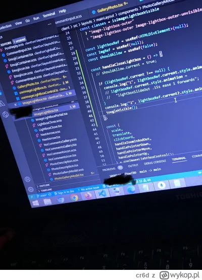 cr6d - #react #programowanie #programista15k 

Człowiek ficzerów nawymyślał, nie podu...