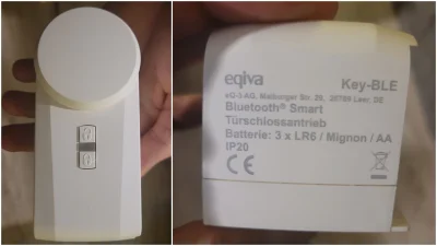 Beeercik - Kupiłem smart zamek do drzwi Eqiva jak na zdjęciu, ale przy parowaniu z ap...
