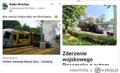 robert5502 - #wroclaw macie tam dziś jakiś konkurs na najdziwniejszy wypadek?
#polski...