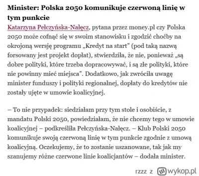 rzzz - Żadne poprawki, żadne limity, PL2050 nie poprze bk0, bo to zły jest program i ...