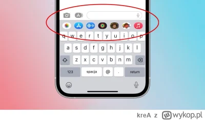 kreA - Jak to włączyć? Ten pasek z emoji i innymi funkcjami.
#ios #iphone