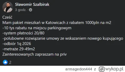 armagedon444 - #nieruchomosci 
Jakby tylko było wiadome, że za rok byłyby mniej warte...