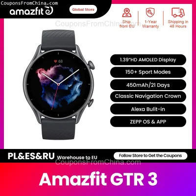 n____S - ❗ Amazfit GTR 3 Smart Watch
〽️ Cena: 83.33 USD (dotąd najniższa w historii: ...