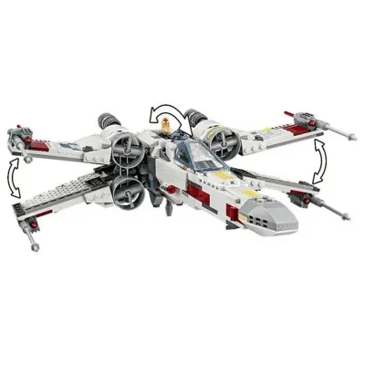 n____S - ❗ 490Pcs MOC75301 Space Program X-Wing Fighter Building Blocks
〽️ Cena: 14.4...