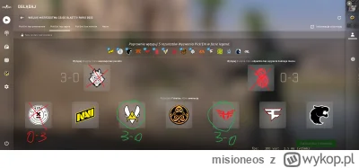 misioneos - @Pradi: jak Furia wygra z G2 to będę się czuł tak jako tako że może wejść...