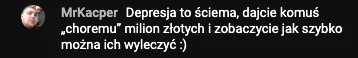 BrakSlowNaToWszystko - Screen jak gruby mówił o depresji. Ja #!$%@?, że dalej takie a...