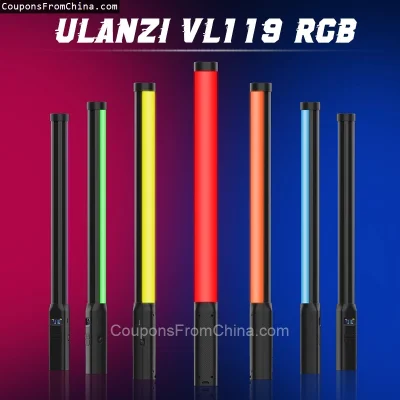 n____S - ❗ Ulanzi VL119 Handheld RGB Colorful Stick Light
〽️ Cena: 21.00 USD
➡️ Sklep...