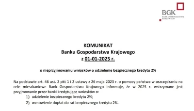 ..... - Taka niespodzianka dla osób z BK 2%. Jeśli nie będziesz mieć np pieniędzy na ...