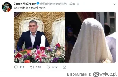 BisonGrass - W 2018 roku miała gala w UFC 229 w której ME walczył McGregor z Khabibem...