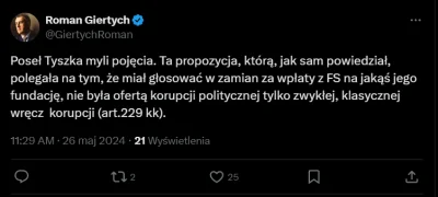 Jariii - @politicalCaptain: No właśnie nie xD Giertych już to wyjaśnił.
228 KK). Prze...