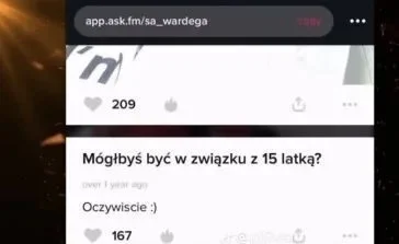 WhyGuys - @bronze-v: tymczasem twój idol Wardenga w wieku prawie 30 lat ( ͡° ͜ʖ ͡°)
 ...