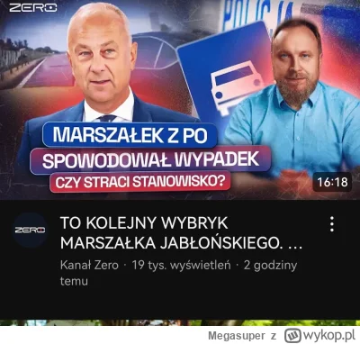 Megasuper - Czy kanał zero również na drugi dzień i czy w ogóle opublikował materiał ...