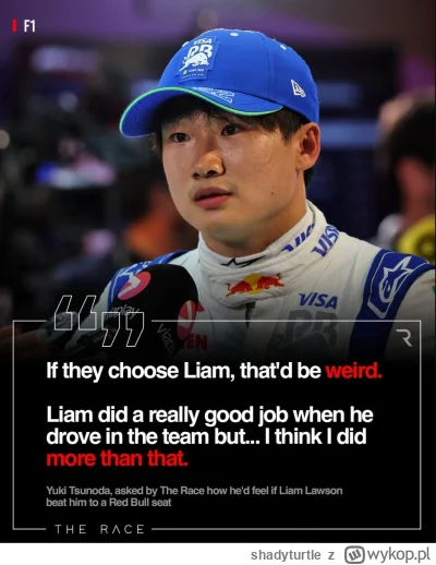 shadyturtle - #f1 ciekawe, czy Yuki jeszcze jest zdziwiony