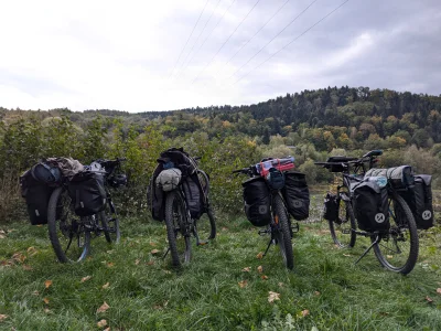 Brydzo - Dobrze jesteśmy spakowani? 5. dzień Velo Dunajec 
#bikepacking #rowery #dupe...