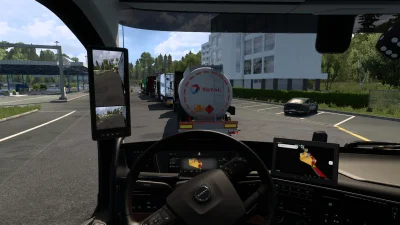 kowboj268170 - #ets2 #ats Ależ się przykorkowało na tej włoskiej granicy.