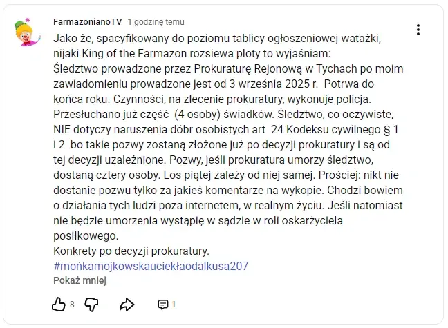 prawilnik - Czy prokurator słuchał już donejtów członka Holenderskiej Partii Edofilsk...