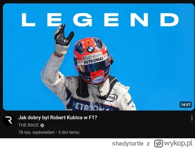 shadyturtle - #f1 Dobra, kiepskie kwale za nami, wrućmy do tematu Roberta