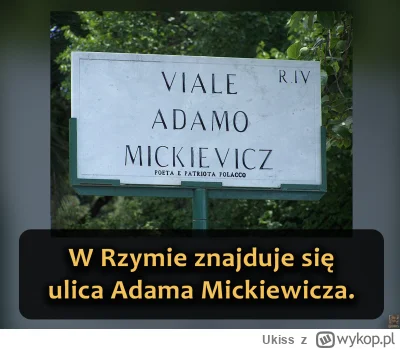 Ukiss - Adam Mickiewicz dwukrotnie odwiedził Rzym - najpierw w latach 1829-1831 z Ant...
