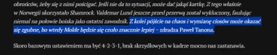 KebabZostrymSosem - #legia #mecz

Skrajnie mnie zdenerwował Feio pomysłem na Molde, n...