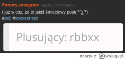 tranzts - @Ponury_przegryw: I już wiesz, że to jakiś śmieciowy post( ͡° ͜ʖ ͡°)