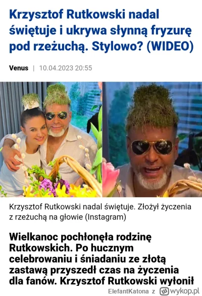 ElefantKatona - Kiedy odwalasz chory szajs żeby ludzie zapomnieli, co odwaliłeś u sąs...